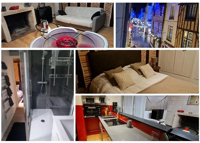 L'appart Vieux - Charme - Place Plumereau - Arrivée Autonome *