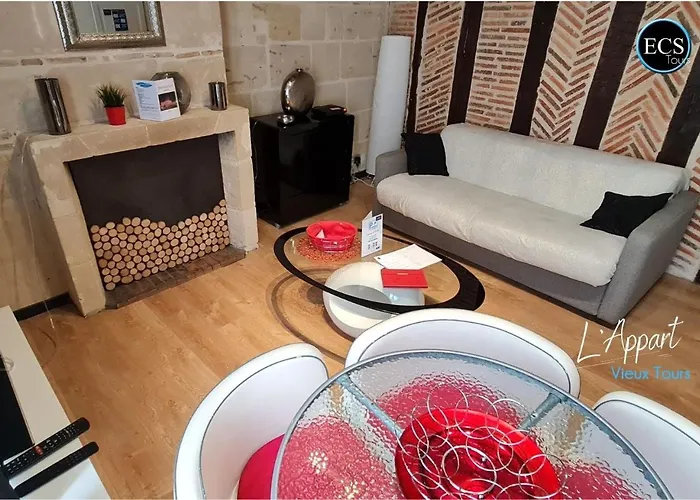 L'appart Vieux - Charme - Place Plumereau - Arrivée Autonome