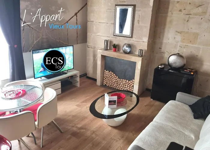 L'appart Vieux - Charme - Place Plumereau - Arrivée Autonome Appartamento