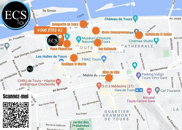 Appartamento L'appart Vieux - Charme - Place Plumereau - Arrivée Autonome Tours