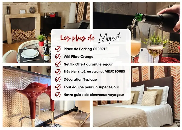 Appartamento L'appart Vieux - Charme - Place Plumereau - Arrivée Autonome Tours
